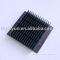 custom extruded aluminium heatsink radiator oem price per kg from Shanghai BV ISO Certificated